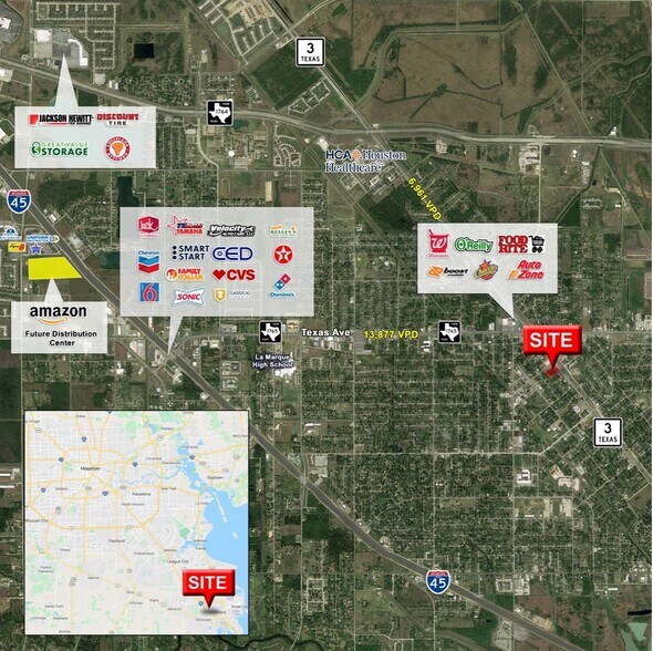 More Photos Of 416 Highway 3, La Marque Land For Sale