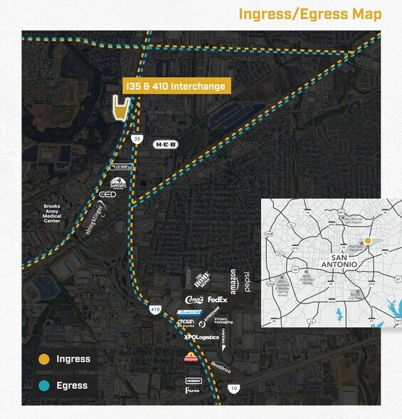 More Photos Of I-35 & 410 Interchange, San Antonio Land For Lease