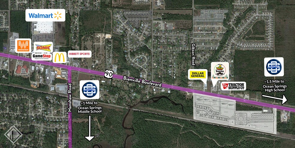 More Photos Of 4504 Bienville Blvd, Ocean Springs Land For Sale