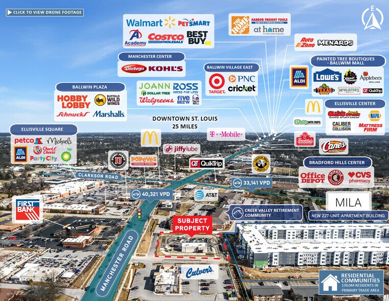 More Photos Of 15960 Manchester Rd, Ellisville Fast Food For Sale