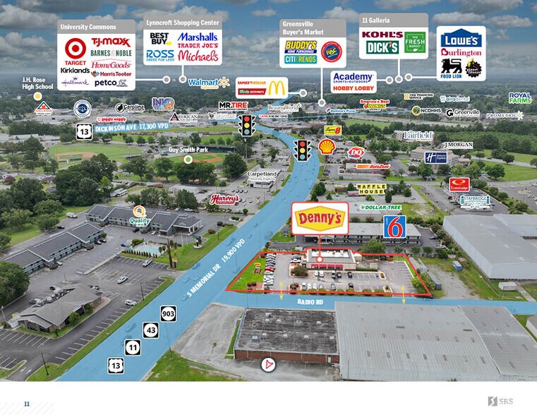 More Photos Of 808 S Memorial Dr, Greenville Restaurant For Sale