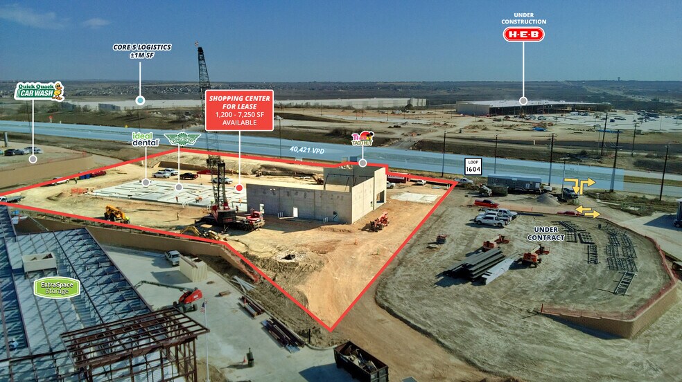 Primary Photo Of 1604 E at IH-10 E, Converse General Retail For Lease