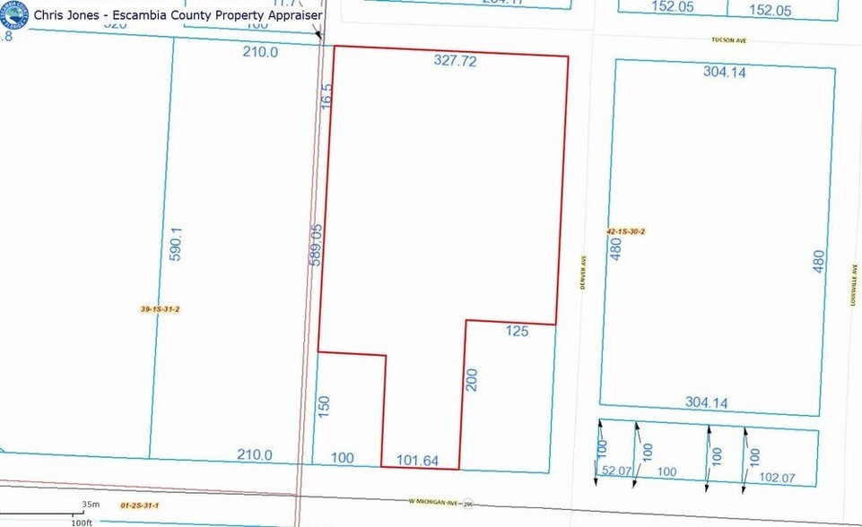 More Photos Of 3200 Michigan Ave, Pensacola Land For Sale