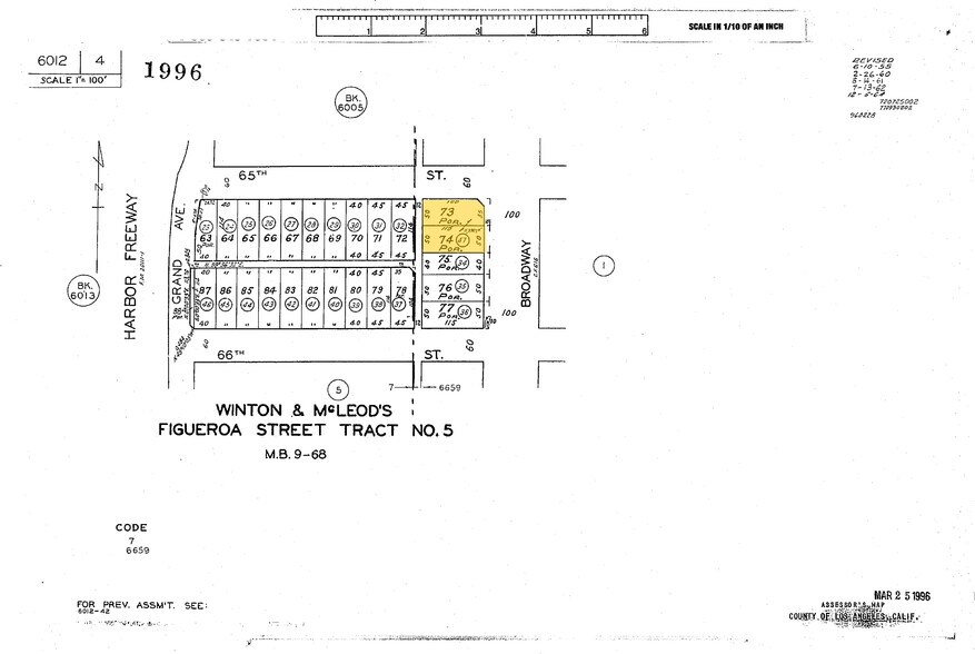 More Photos Of 6501 Broadway, Los Angeles Storefront Retail Office For Sale
