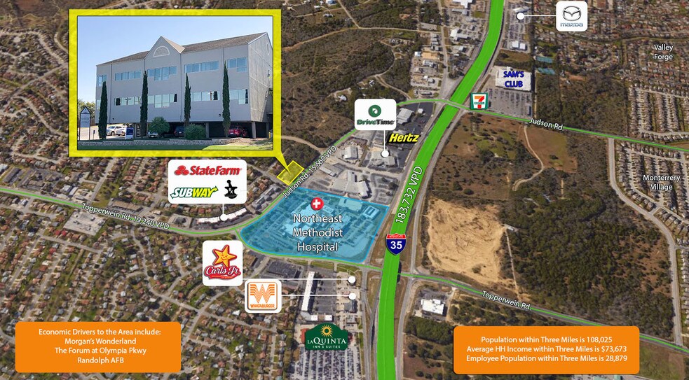 More Photos Of 12501 Judson Rd, San Antonio Medical For Lease