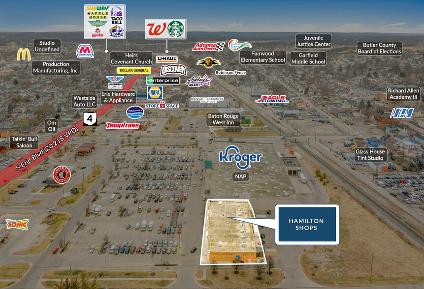 More Photos Of 1476-1496 S Erie Hwy, Hamilton Storefront For Sale