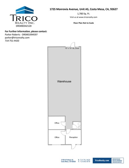 More Photos Of 1725 Monrovia Ave, Costa Mesa Unknown For Lease