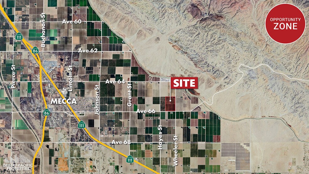 Primary Photo Of NWC Ave 66 & Wheeler St ave, Mecca Land For Sale