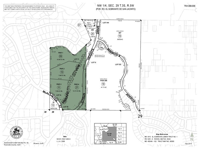 More Photos Of Citrus Heights Dr, Riverside Land For Sale