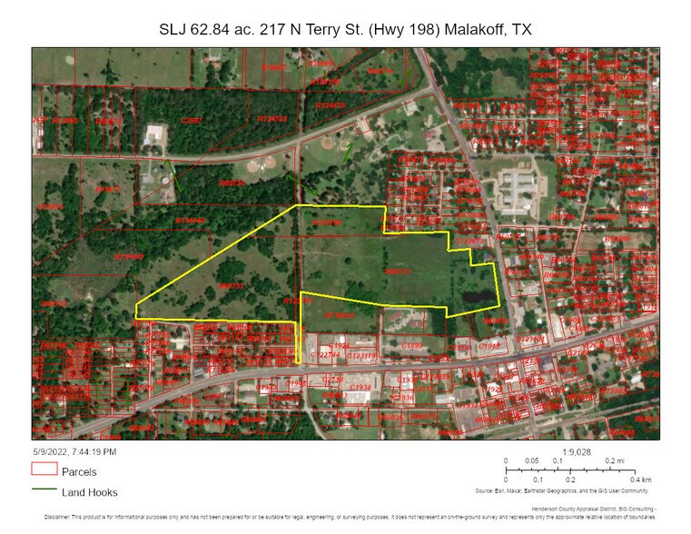 Primary Photo Of 217 Terry, Malakoff Land For Sale