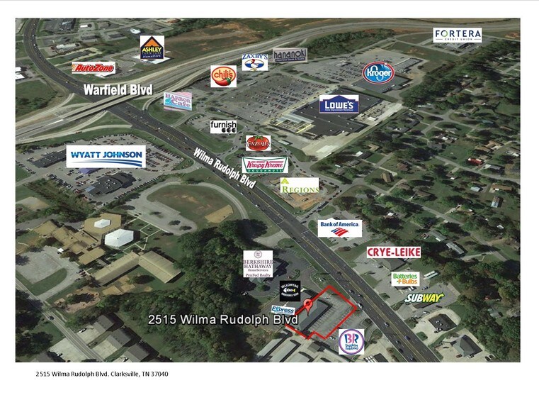 More Photos Of 2515A Wilma Rudolph, Clarksville Office For Lease