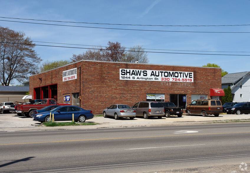 Primary Photo Of 1244 S Arlington St, Akron Auto Repair For Sale