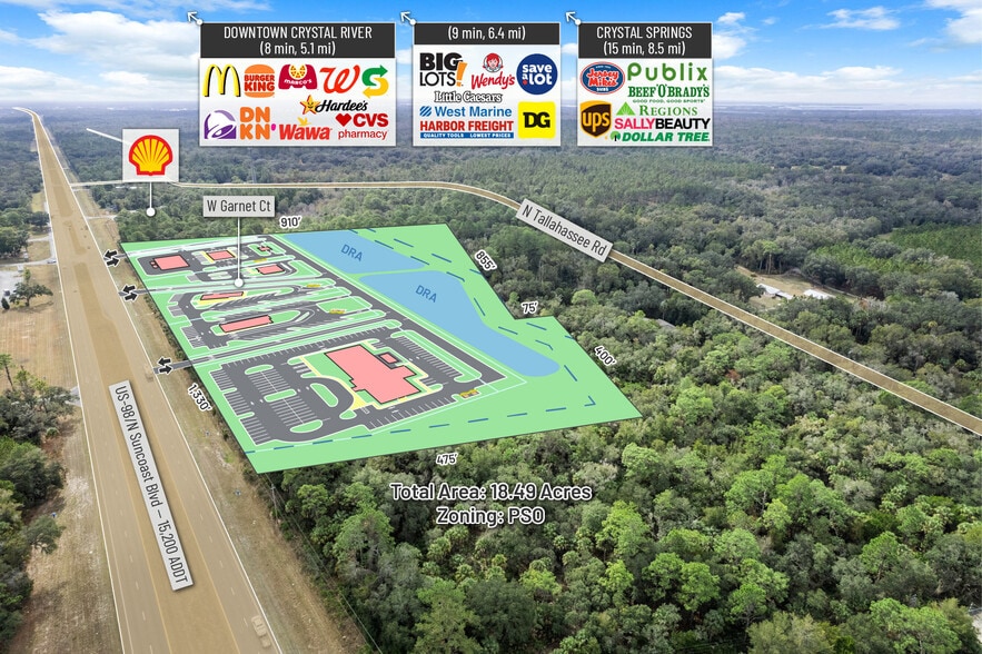 More Photos Of 11620 Garnet ct, Crystal River Land For Sale