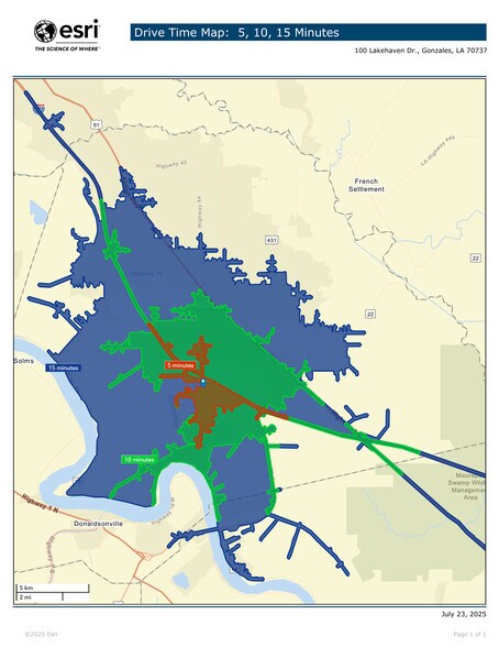 More Photos Of 100 Lakehaven Dr, Gonzales General Retail For Lease