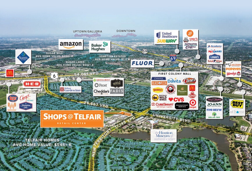 More Photos Of 12920 University Blvd, Sugar Land Storefront For Sale