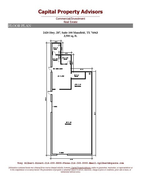 More Photos Of 2400 Highway 287 N, Mansfield Unknown For Lease