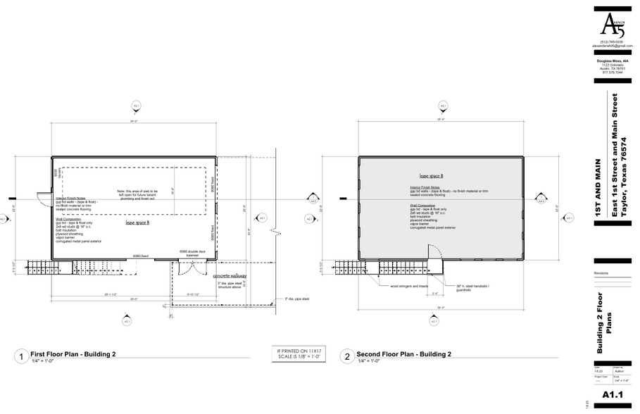 More Photos Of 104 N Main St, Taylor Restaurant For Lease