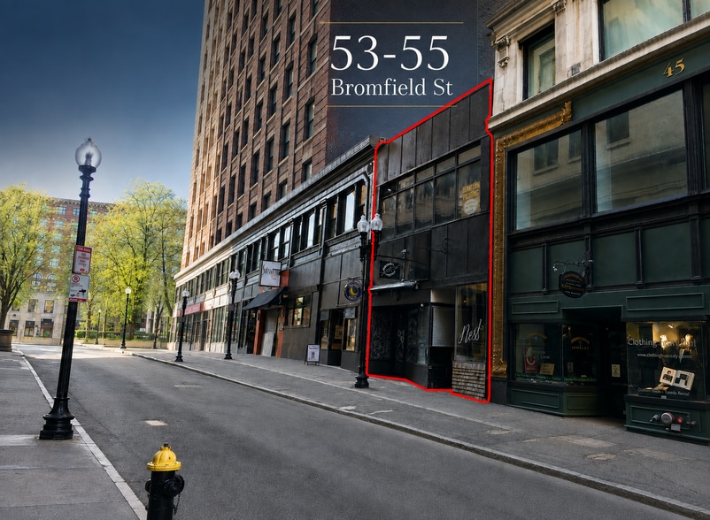 Primary Photo Of 53-55 Bromfield St, Boston Restaurant For Sale