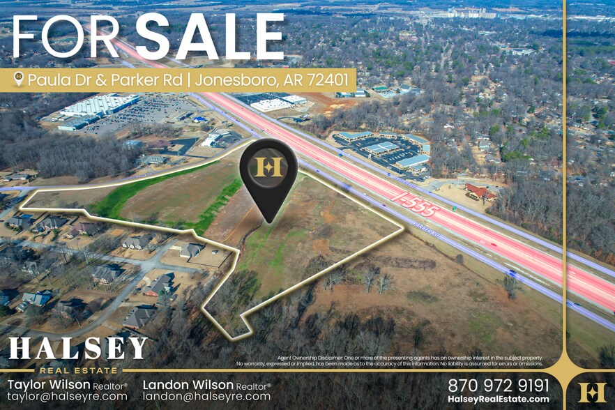 Primary Photo Of Parker Rd @ Paula Dr, Jonesboro Land For Sale