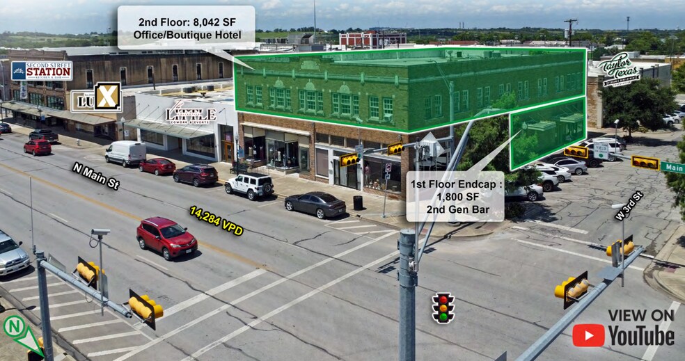 Primary Photo Of 219-221 N Main St, Taylor Storefront Retail Office For Lease