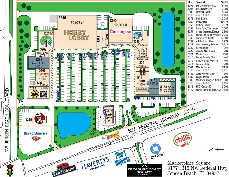 More Photos Of 3183-3299 NW Federal Hwy, Jensen Beach Unknown For Lease