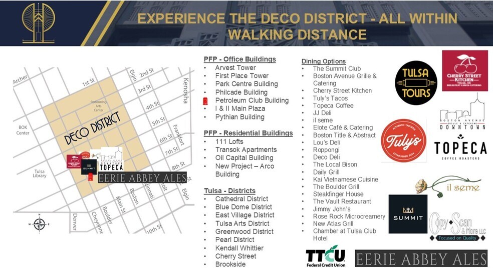 More Photos Of 601 S Boulder Ave, Tulsa Office For Sale