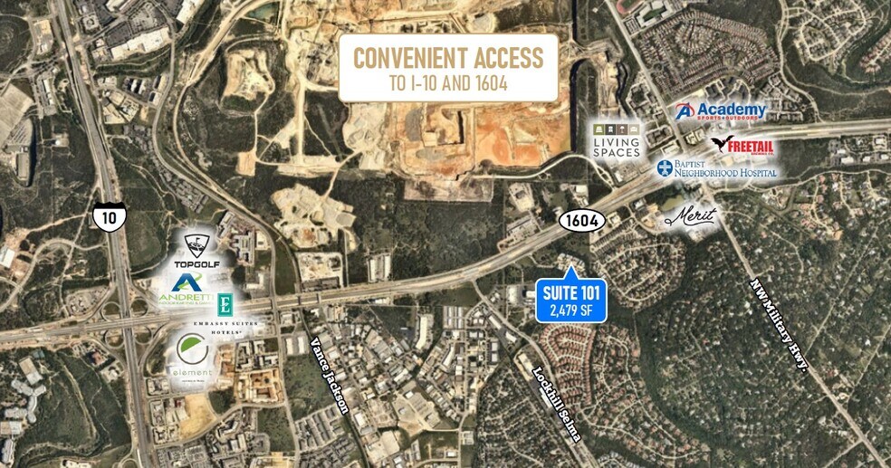 More Photos Of 16118 Via Shavano, San Antonio Loft Creative Space For Lease