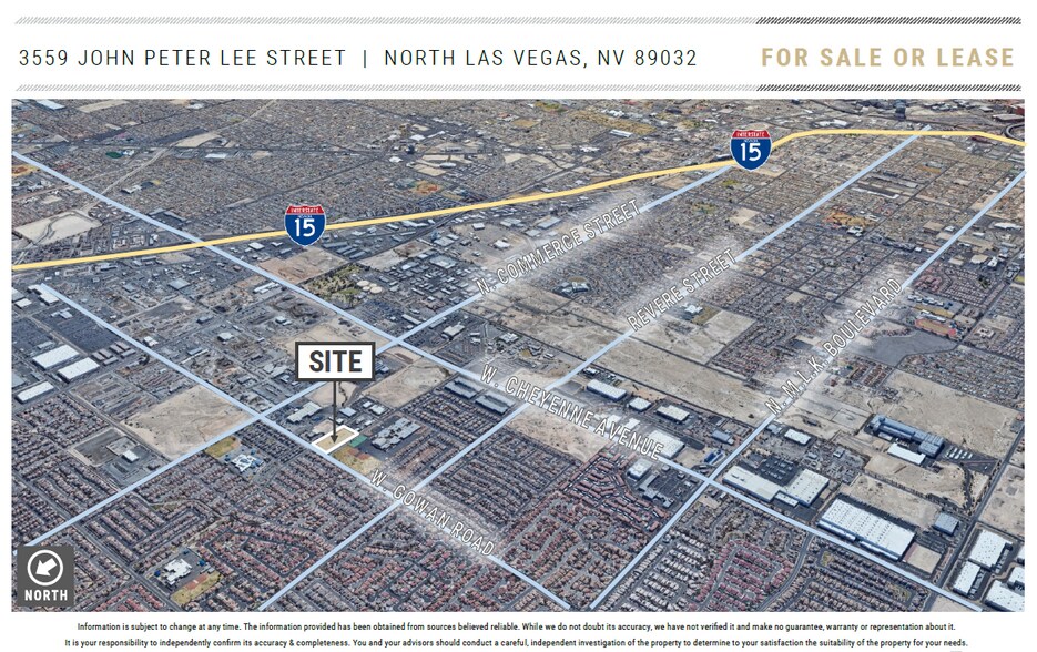 More Photos Of 3559 John Peter Lee St, North Las Vegas Warehouse For Lease