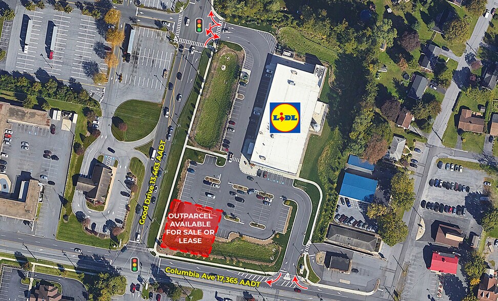 More Photos Of 2001 Columbia Ave, Lancaster Land For Lease