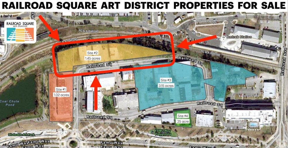 More Photos Of 635 Railroad Sq, Tallahassee Land For Sale