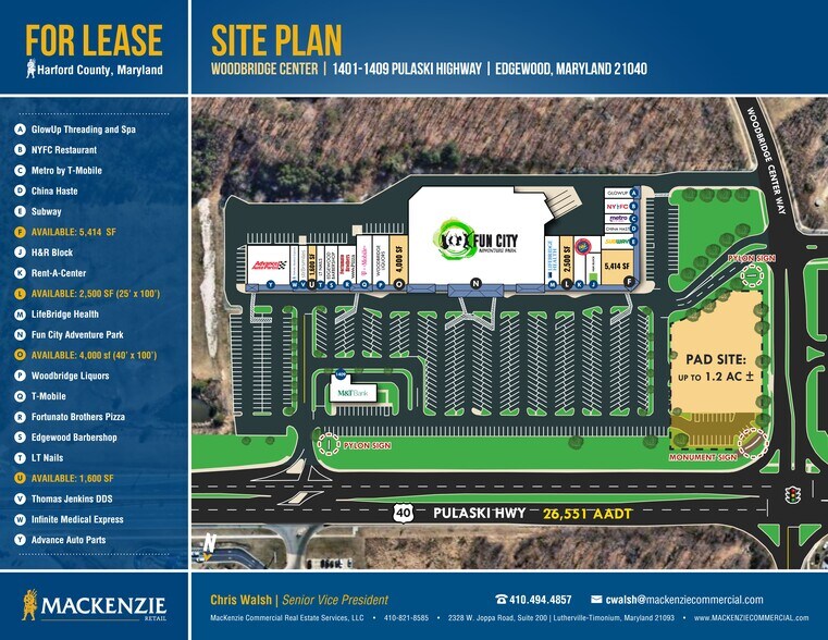 More Photos Of Woodbridge Center Way @ Route 40, Edgewood Unknown For Lease