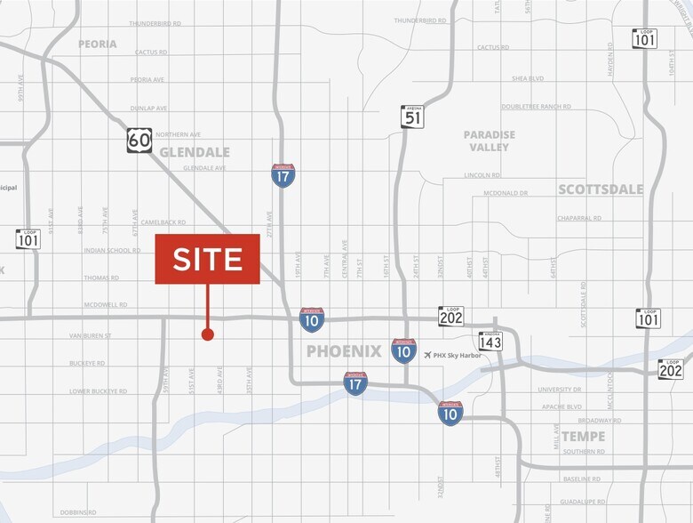 More Photos Of N 47th Ave & McKinley St, Phoenix Unknown For Lease