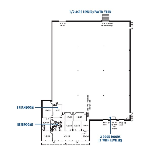 More Photos Of 5075-5081 Kingston St, Denver Warehouse For Lease