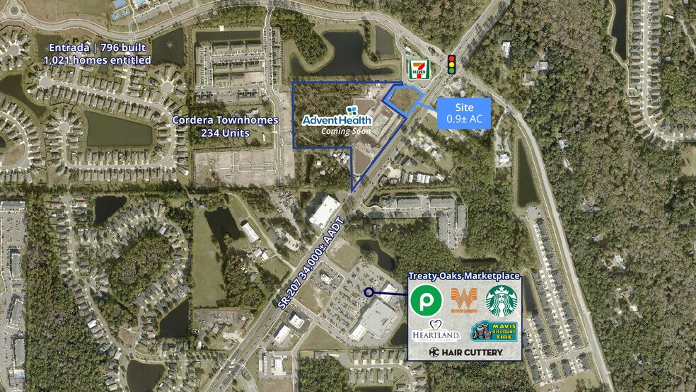 Primary Photo Of SR207 & Wildwood Dr, Saint Augustine Land For Lease