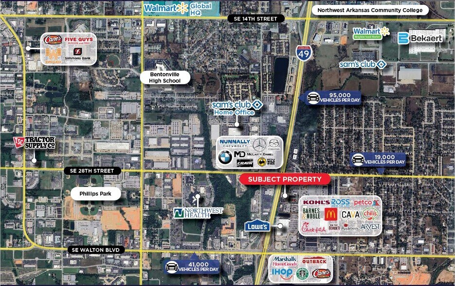 More Photos Of 530 N 47th St, Rogers Restaurant For Lease