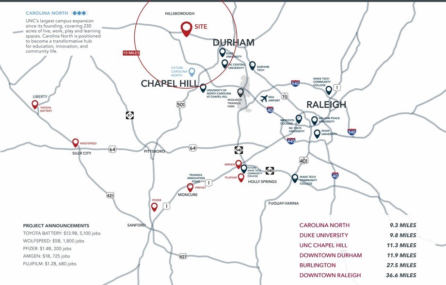 More Photos Of 1400 Old NC 10, Hillsborough Land For Sale