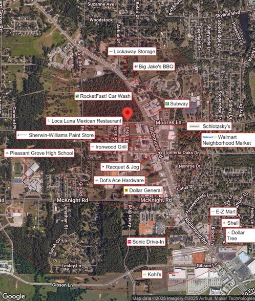 More Photos Of 0 Arista & Moores Lane, Texarkana Land For Sale