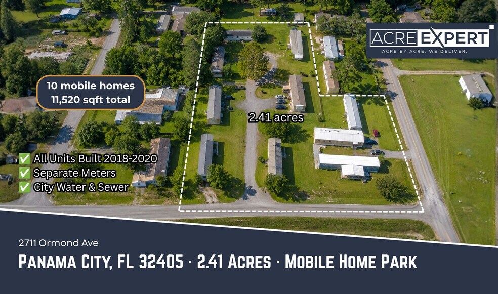 Primary Photo Of 2711 Ormond Ave, Panama City Trailer Camper Park For Sale