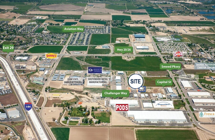 More Photos Of 4218 Capital St, Caldwell Warehouse For Lease