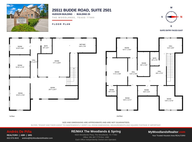 More Photos Of 25511 Budde Rd, The Woodlands Office For Sale