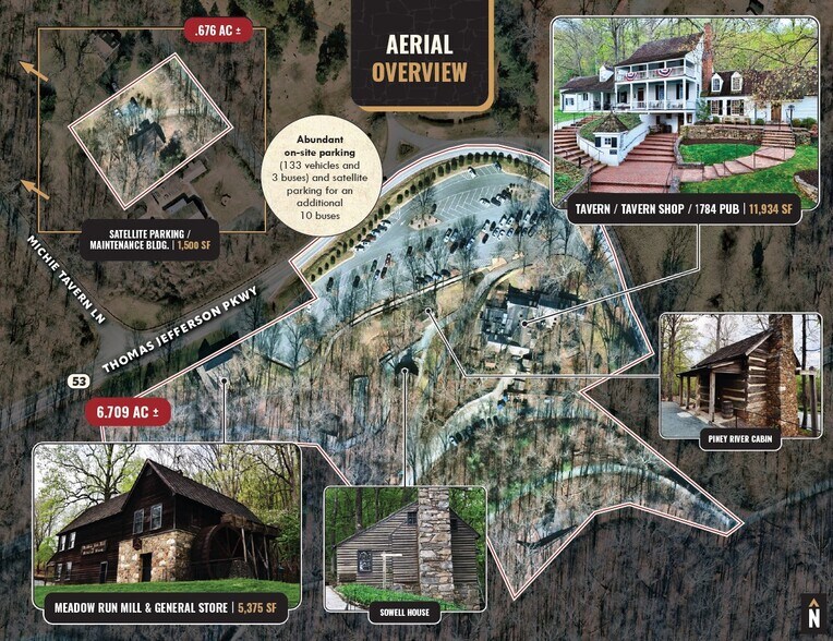 More Photos Of 683 Thomas Jefferson Pky, Charlottesville General Retail For Sale