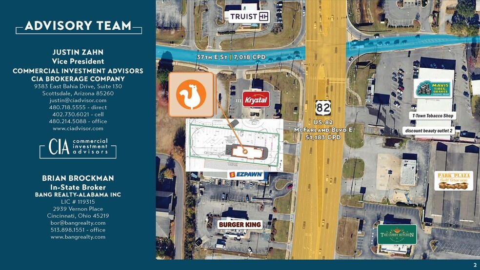 More Photos Of 3712 McFarland Blvd E, Tuscaloosa Fast Food For Sale