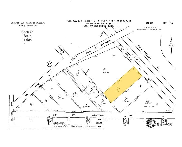 More Photos Of 3427 Railroad Ave, Ceres Warehouse For Lease