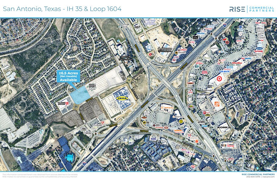 Primary Photo Of NWQ I-35 & Loop 1604 W, Live Oak Land For Sale