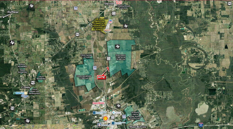 More Photos Of Highway 146, Dayton Land For Sale