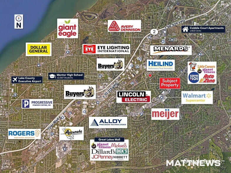 More Photos Of 9360-9378 Hamilton Dr, Mentor Manufacturing For Lease