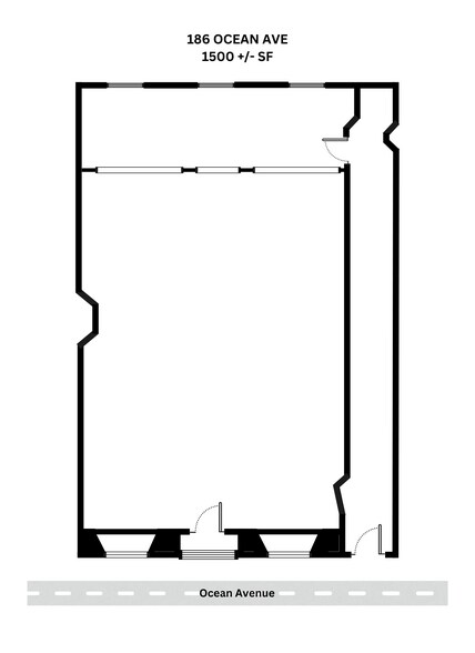 More Photos Of 186 Ocean Ave, Jersey City Storefront Retail Residential For Lease