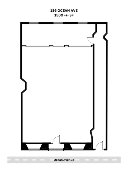 More Photos Of 186 Ocean Ave, Jersey City Storefront Retail Residential For Lease