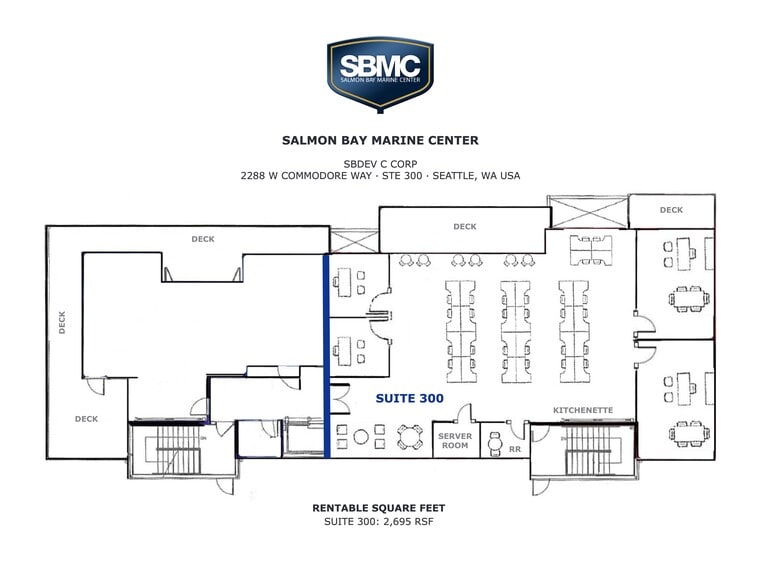 More Photos Of 2284-2360 W Commodore Way, Seattle Office For Lease
