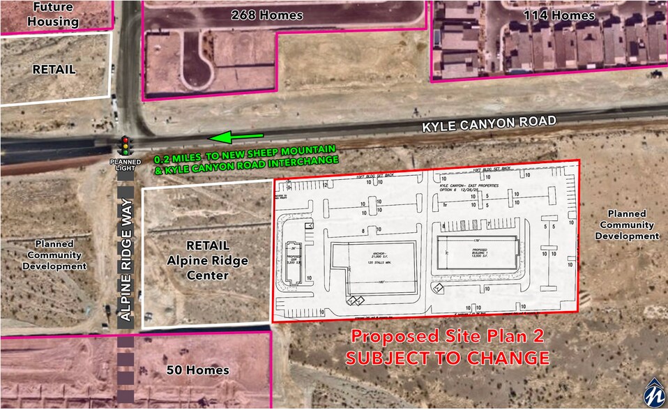 More Photos Of Kyle Canyon Rd, Las Vegas Land For Lease